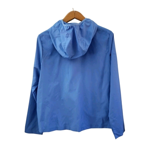 32 Degrees Cool Light Blue Hooded Polyseter Full Zip Lightweight Jacket Rain M - Picture 5 of 7